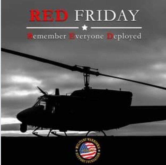 DavidL396's tweet image. Big shout out to our Troops! May God be with you🙏
#RedFriday