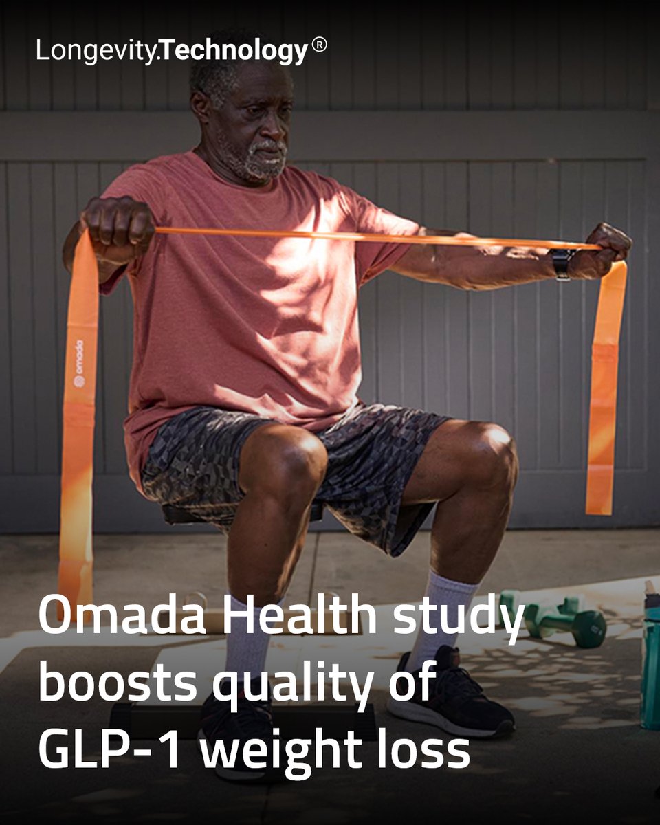 LongevityTech's tweet image. New data suggest digital support helps patients lose more fat, preserve muscle and improve mental health with added digital care.

vist.ly/4znic

#longevity #geroscience #weightloss #digitalhealth #metabolichealth

@omadahealth