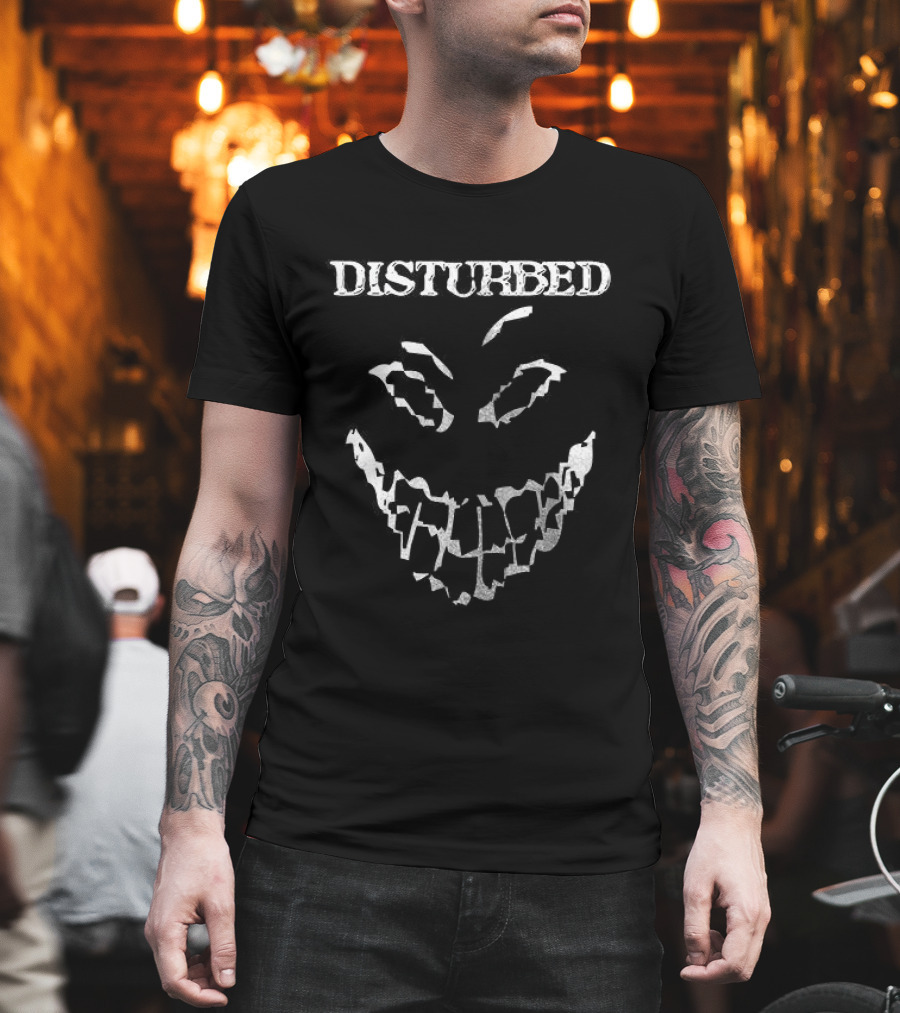 PagTee's tweet image. Little reminder: that iconic Disturbed grinning face never gets old! 😄 This tee really takes me back to some epic concerts. Anyone else love rocking merch that sparks core memories? pagtee.com/product/t-shir…

#Disturbed #Merch #RockOn #ConcertMemories
