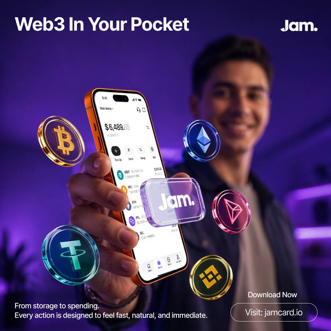Jam.card tweet media