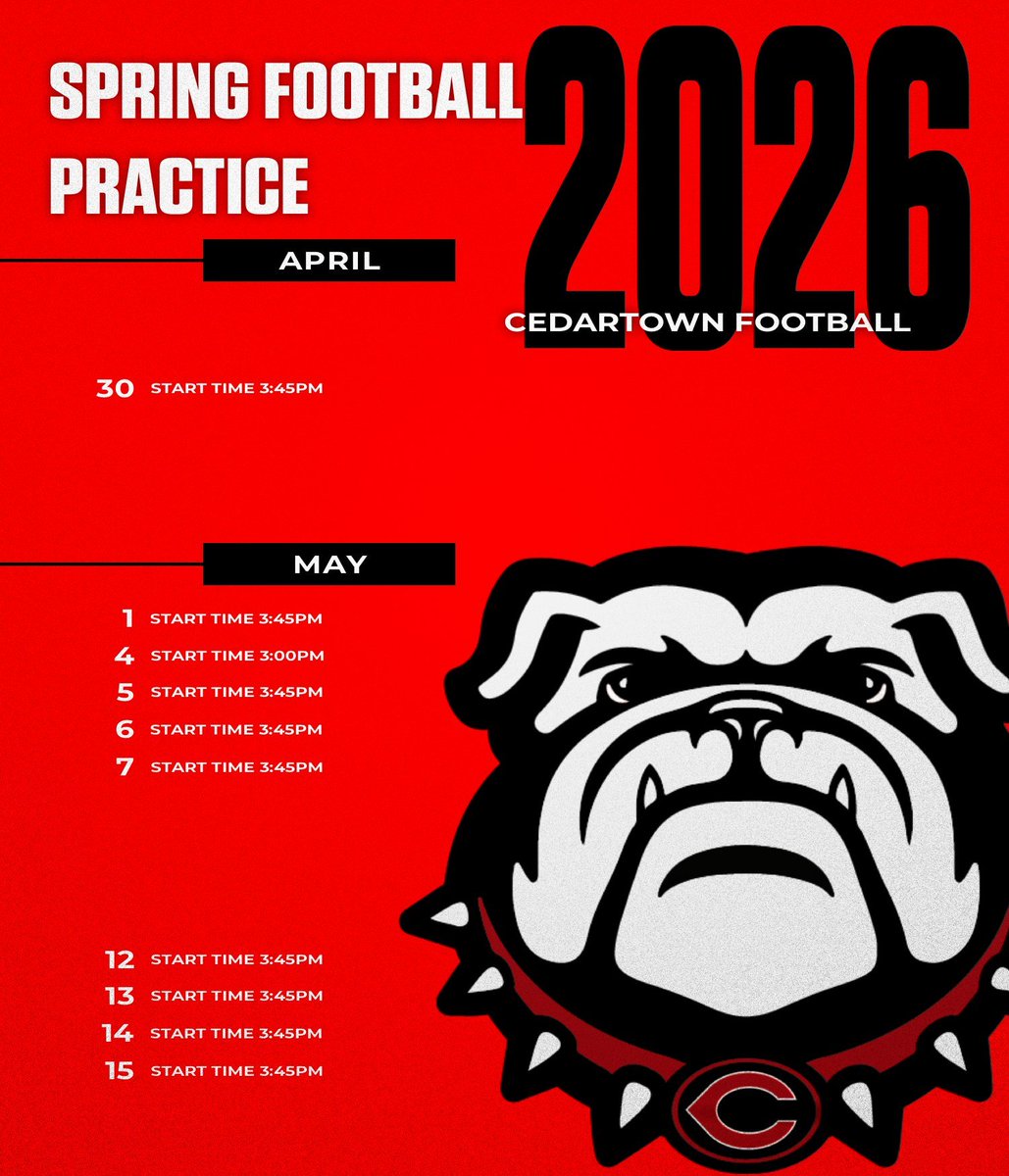 Cedartown Football tweet media