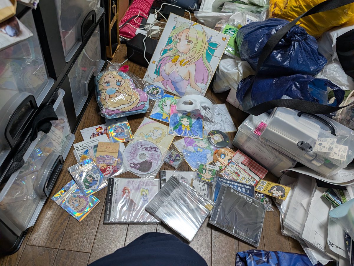 tiafs559's tweet photo. やはり同人誌即売会は楽しいですね…　#アニトクゲマン https://t.co/GyLM9OsvlQ