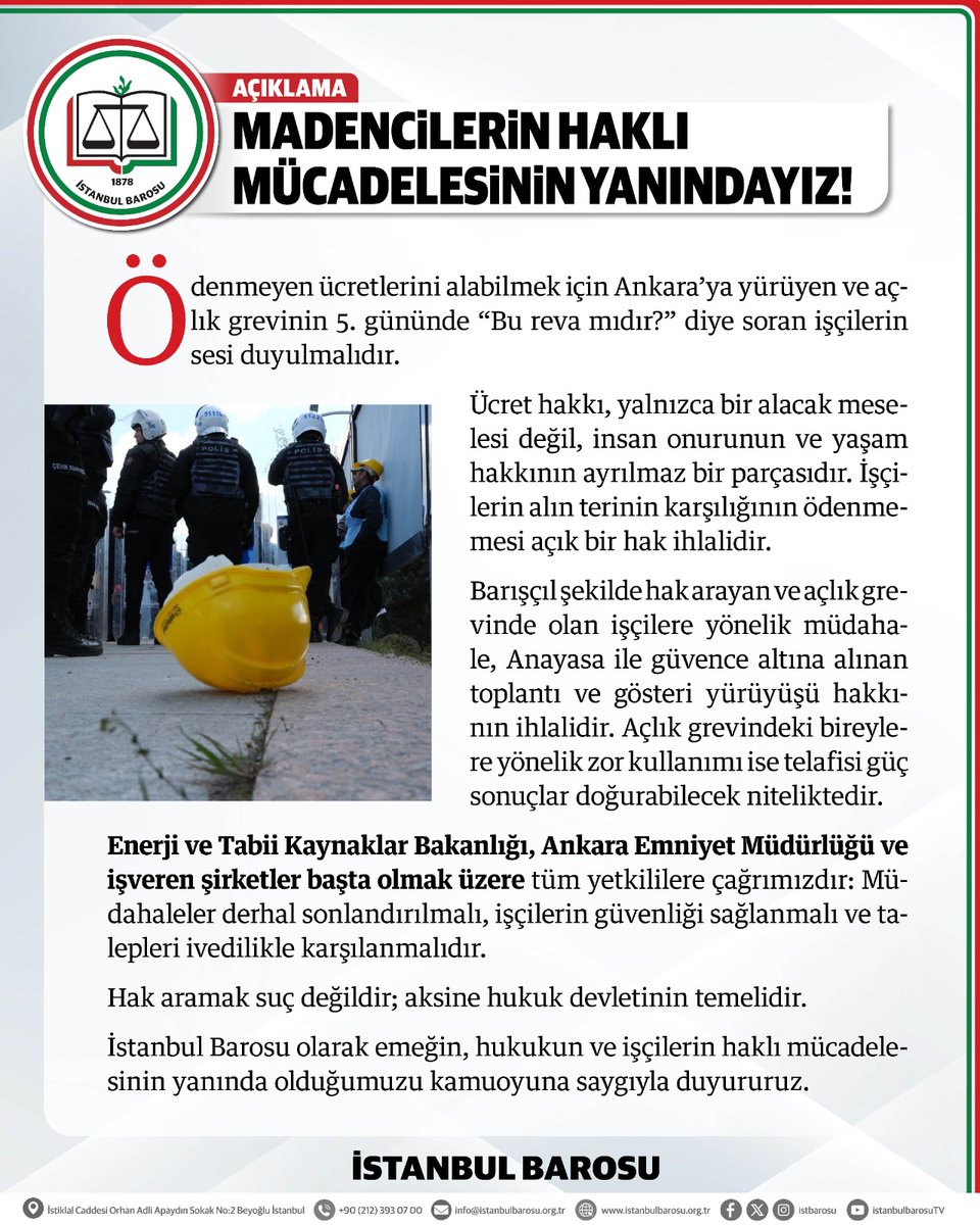 İstanbul Barosu tweet media