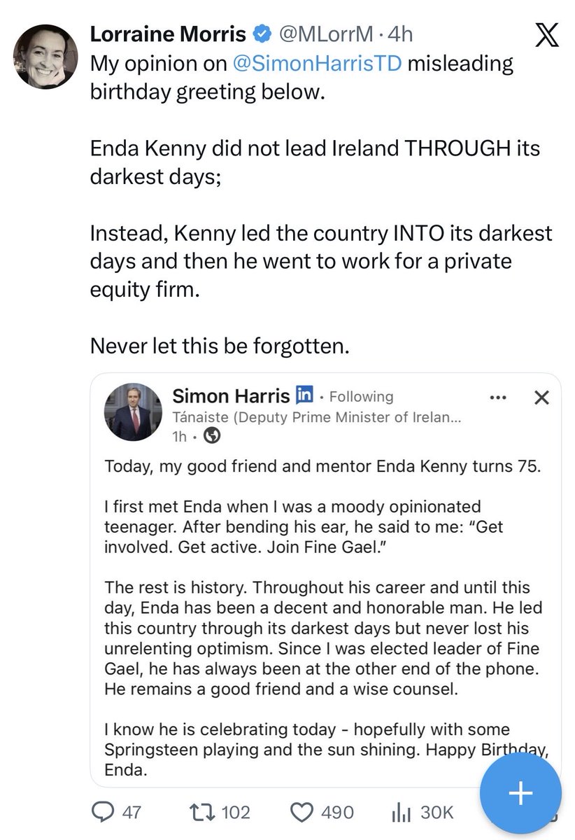 Lorraine Morris tweet media