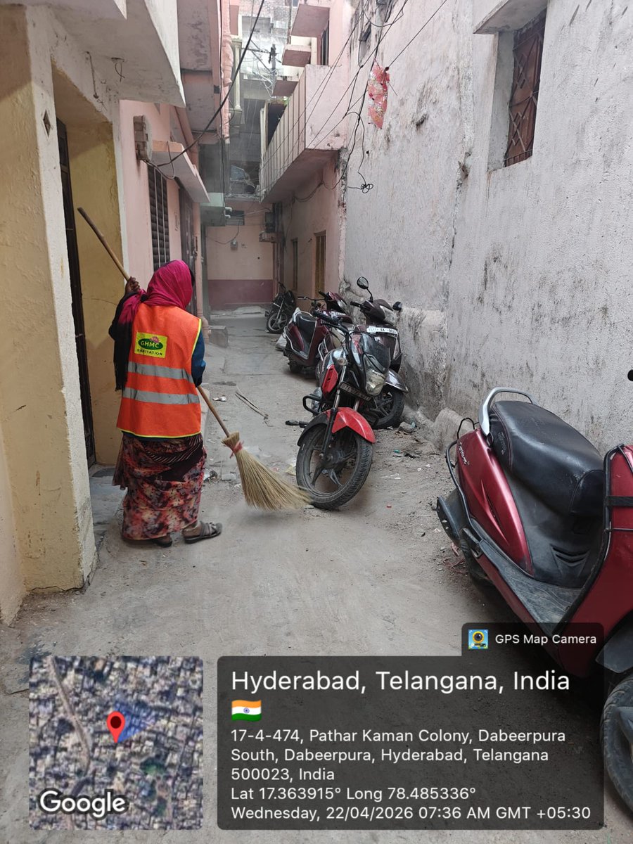 aeeghmc149's tweet photo. @GHMCOnline @citizenwatcher0 @DC_Yakutpura Dear sir/madam,
Regret the inconvenience. Issue has been resolved. https://t.co/LFfhpbNI9x