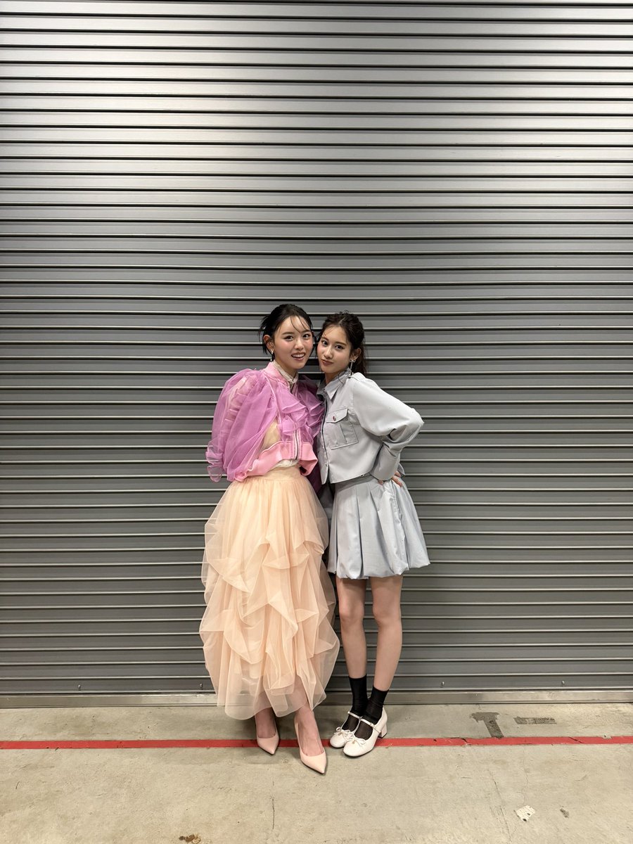 kanae_ar02's tweet image. さらちゃん♥@sara1206_tw 
一緒にお仕事できて光栄すぎる🫶🏻︎
1日ありがとう〜！！

 #jj  #jgirl  #国民的彼女  #jj50th_Anniversary_Festival  #もぐら