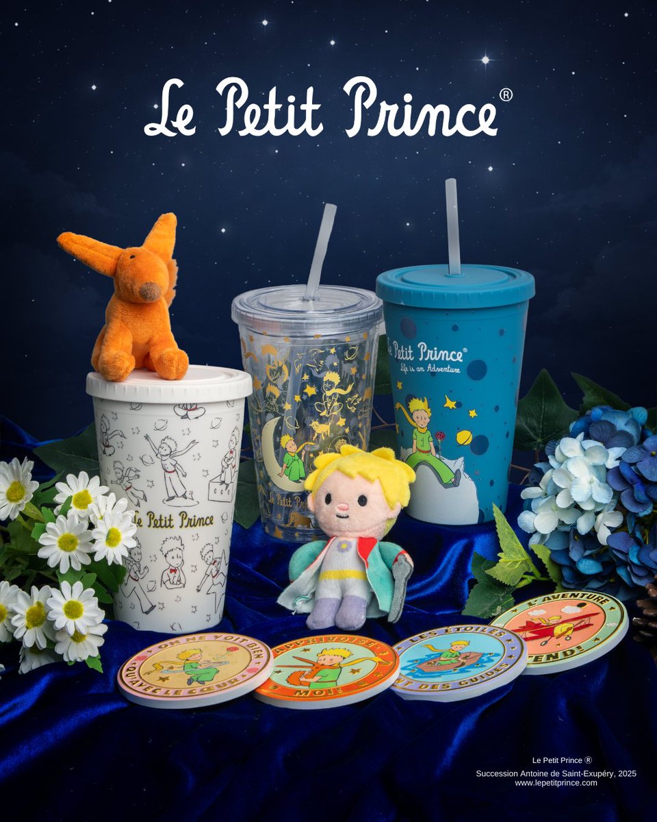 One only sees clearly with the heart💛☕️⁠
But these tumblers and coasters are looking pretty essential to the eye right now🥤 ⁠cinereplicas.eu