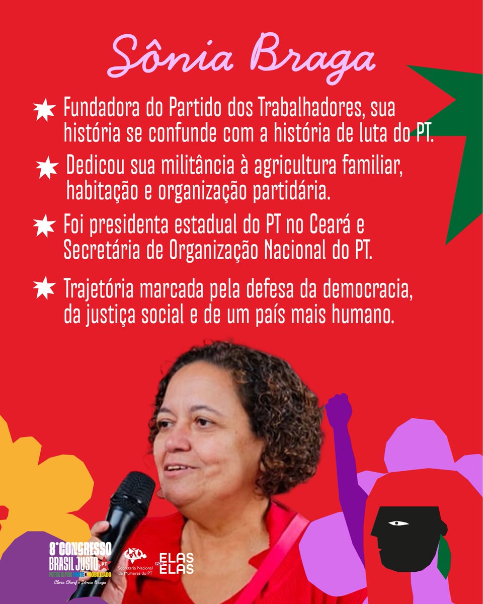 Secretaria Nacional de Mulheres do PT tweet media
