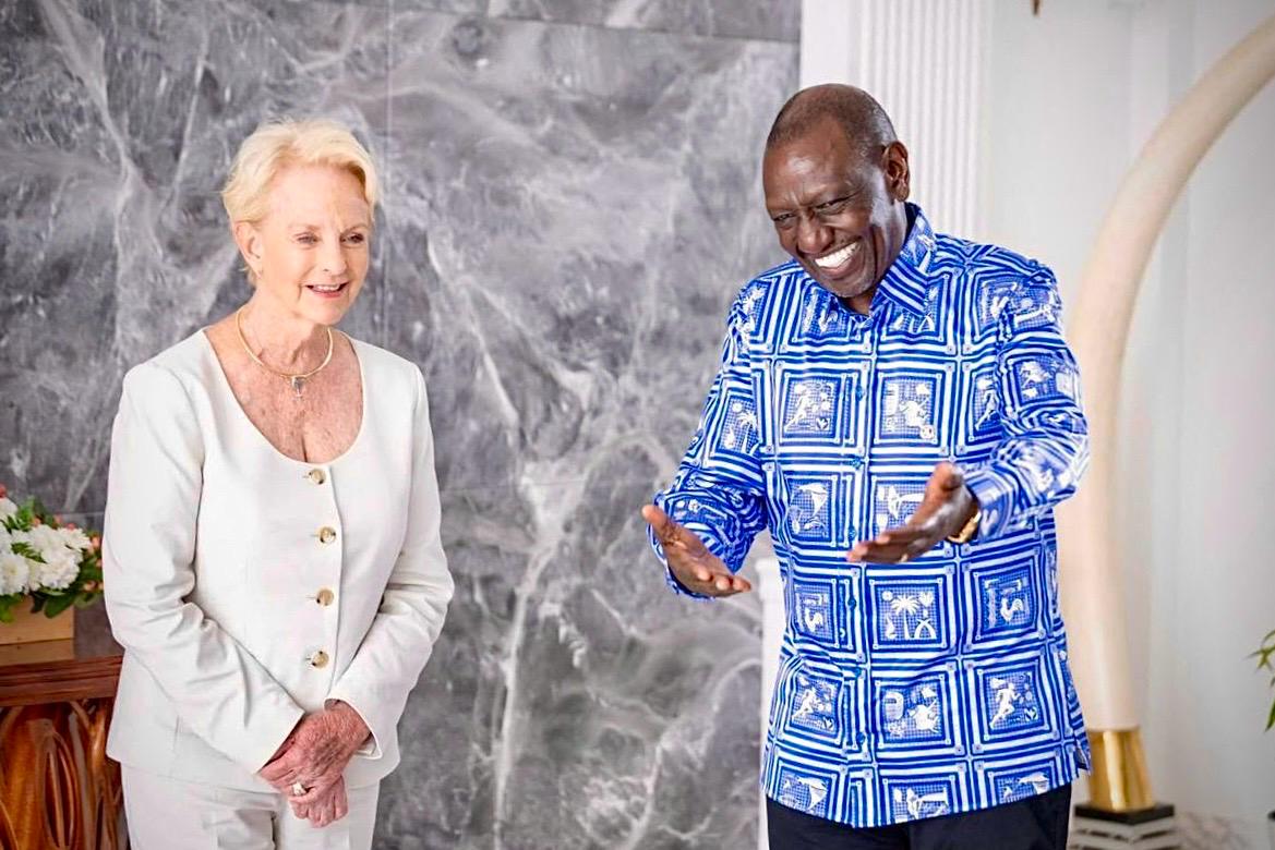 WFPChief's tweet photo. Productive meeting with President @WilliamsRuto on scaling practical solutions to strengthen food security and resilience.

We aligned on next steps to expand impact—leveraging Kenya’s leadership, both domestically and globally, to accelerate progress in the fight against hunger. https://t.co/qLWjw16gme