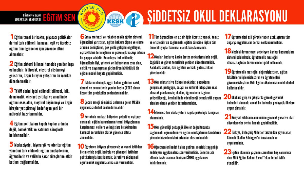 Eğitim Sen tweet media