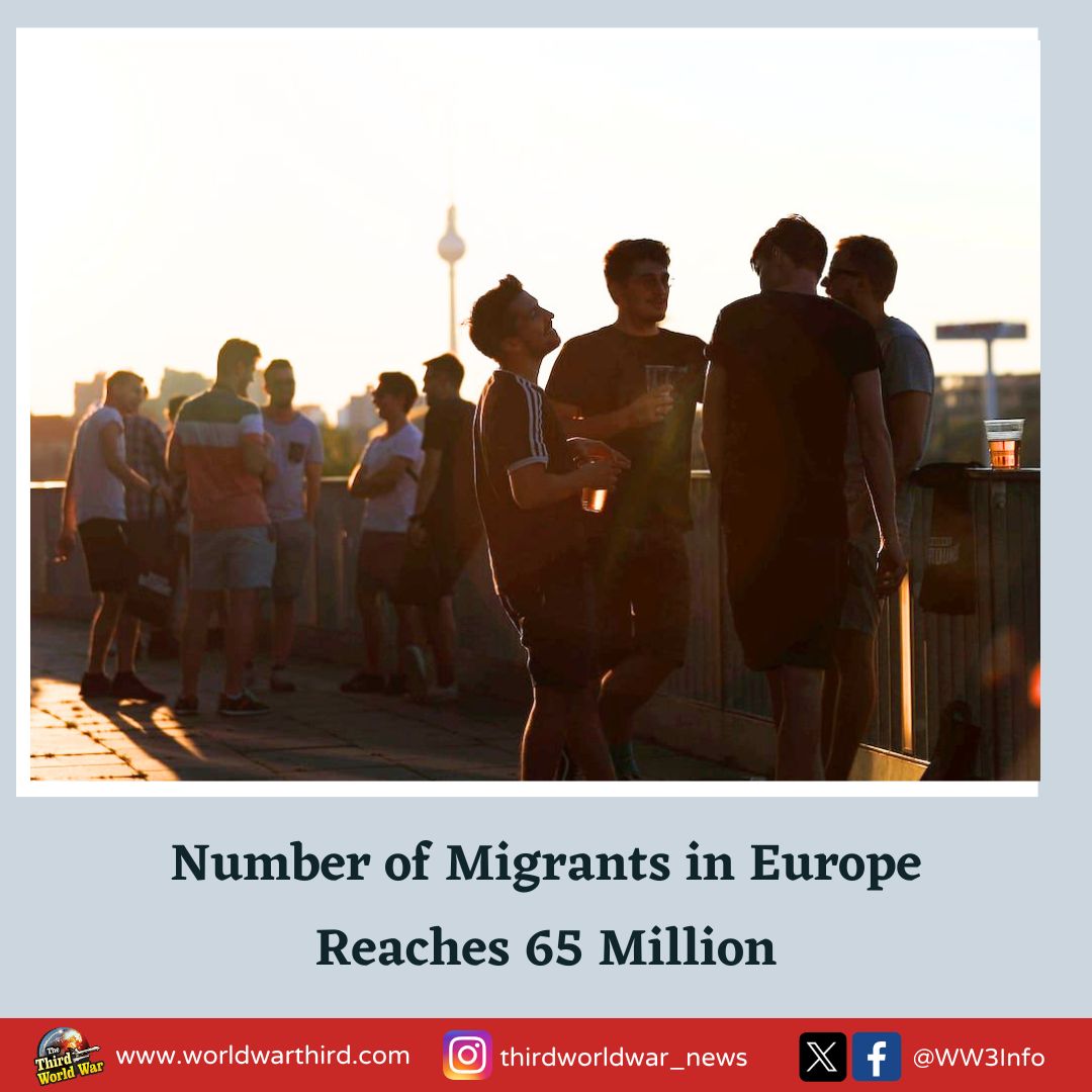 WW3Info's tweet image. #WW3: The #EuropeanUnion faces a surge in #refugees, with numbers nearing 65 million. #Germany hosts over 18 million, making up 21% of its population, while Belgium, Sweden, Austria and Ireland also exceed 20%. Refugees now account for about 14% of Europe’s total population.