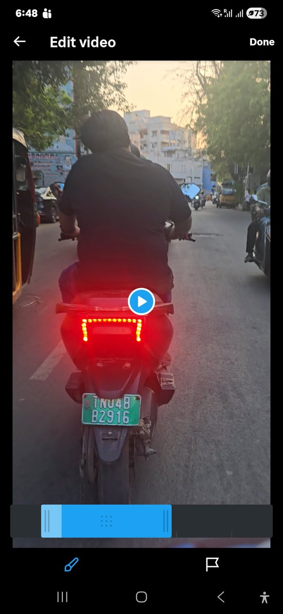 Traffic violation whistle blower tweet media