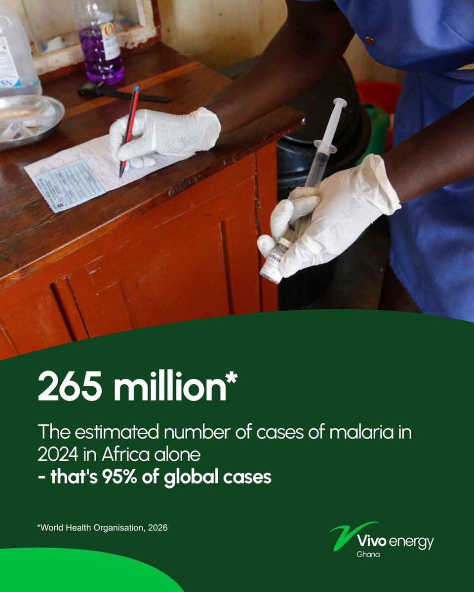 EAsieduah's tweet photo. Did you know that April 25 is World Malaria Day?

Observed globally, this day raises awareness about the impact of malaria and the simple, life-saving steps we can all take to prevent it. From using treated mosquito nets to keeping our surroundings clean, https://t.co/PM5jsk8UPv