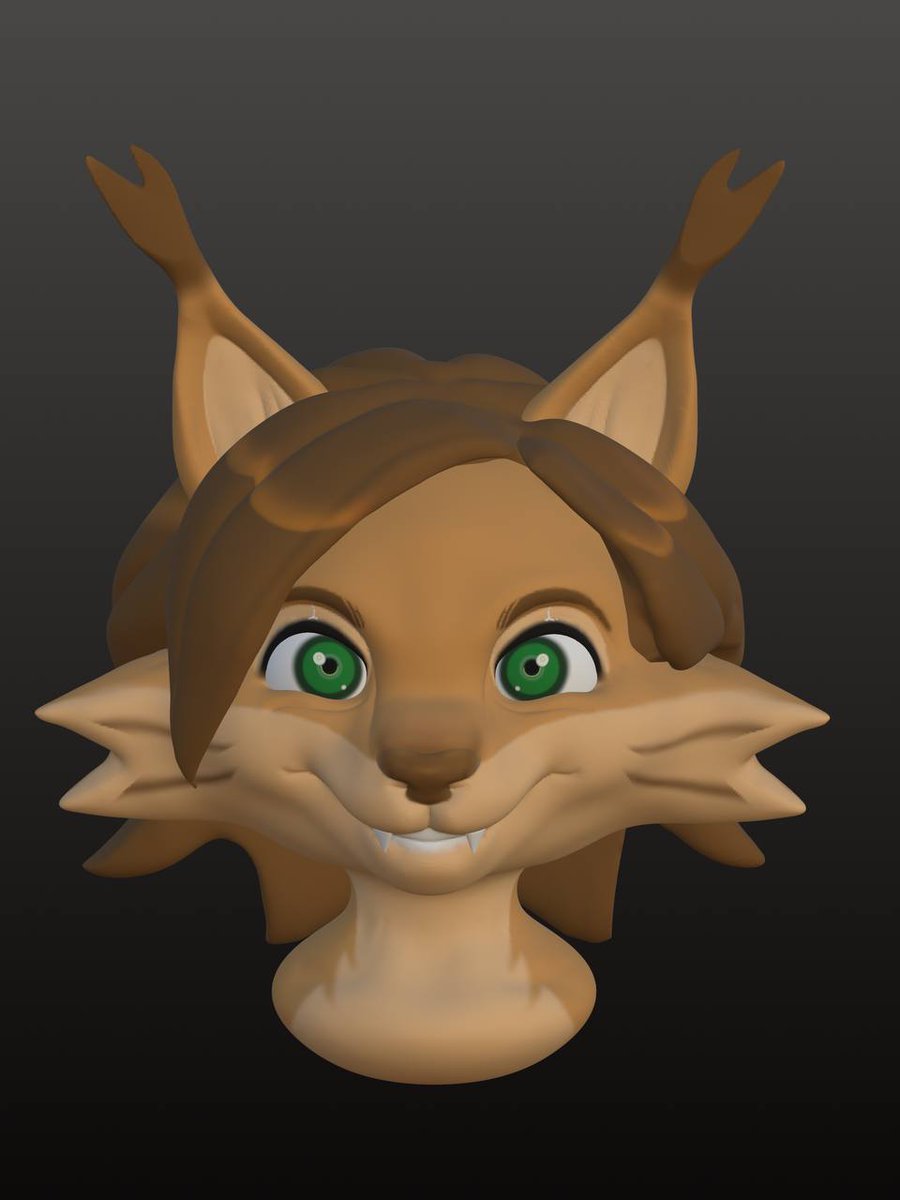 mannekartist's tweet image. I'll spice up the content a bit with my dabbling in sculpting. 

#sketch #3d #anthro