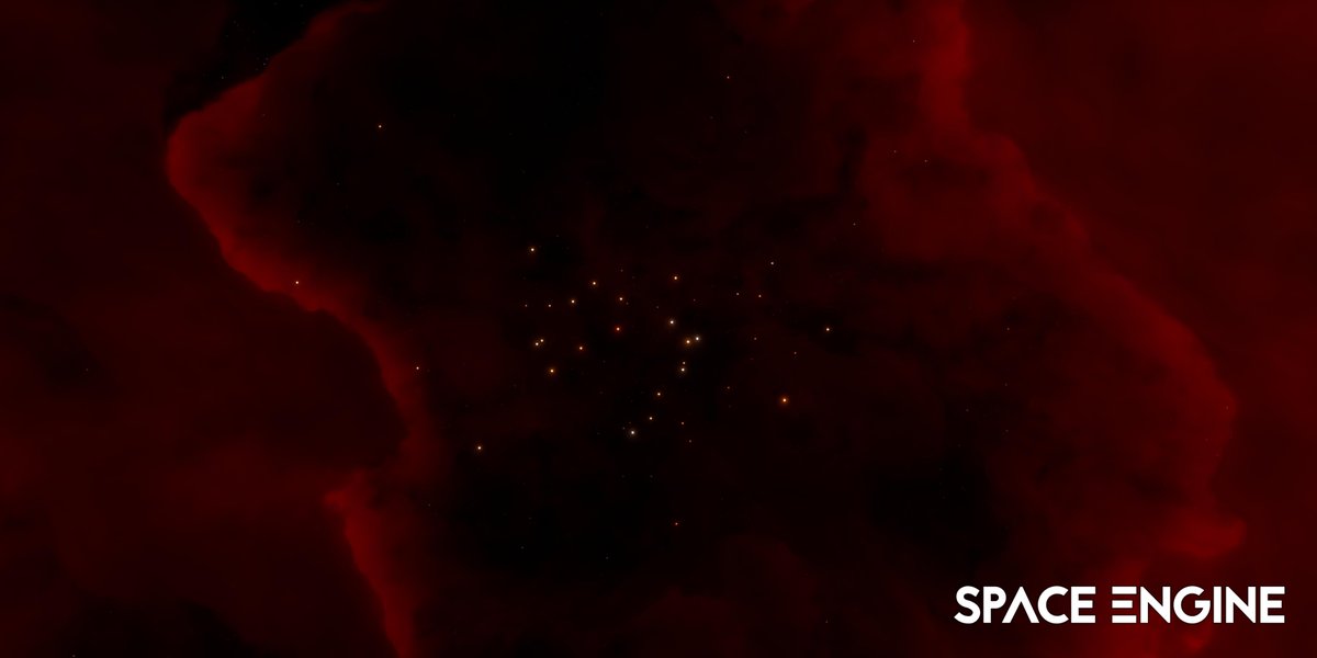 SpaceEngineSim's tweet photo. Let's share some #nebulae today! Share your most recent nebula find from #SpaceEngine below.
This one is from team member Mike.
#space #universe #nebula #spacesimulation #universesimulation #spacesimulator #universesimulator #astronomy #astronomysimulator #spacesim #universesim https://t.co/sfJi2h5UxV