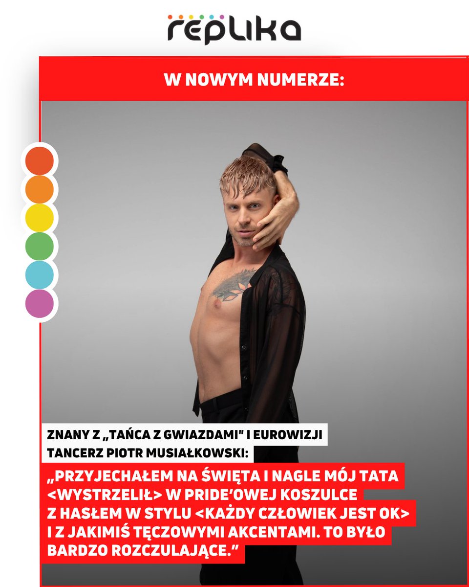 Magazyn LGBTQIA „Replika" tweet media