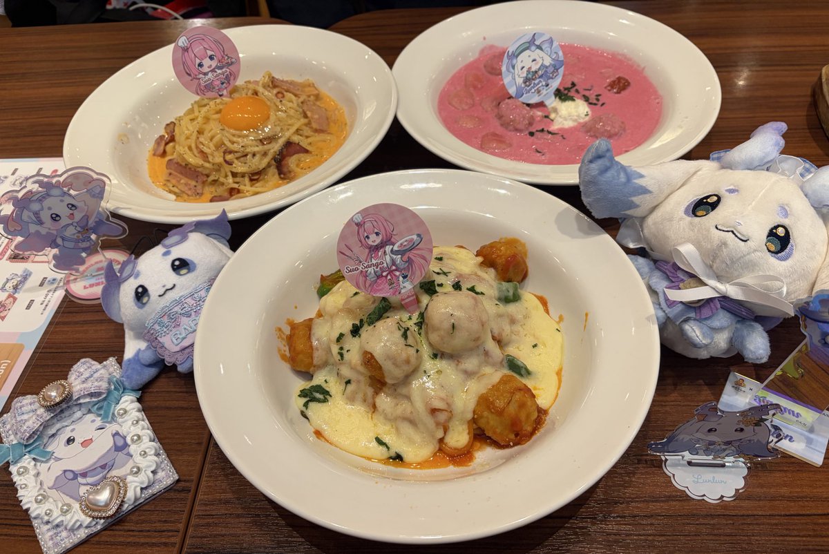 ルンルン推しの嫁とポポラマーマ行って、ひとりでチャイカコラボして