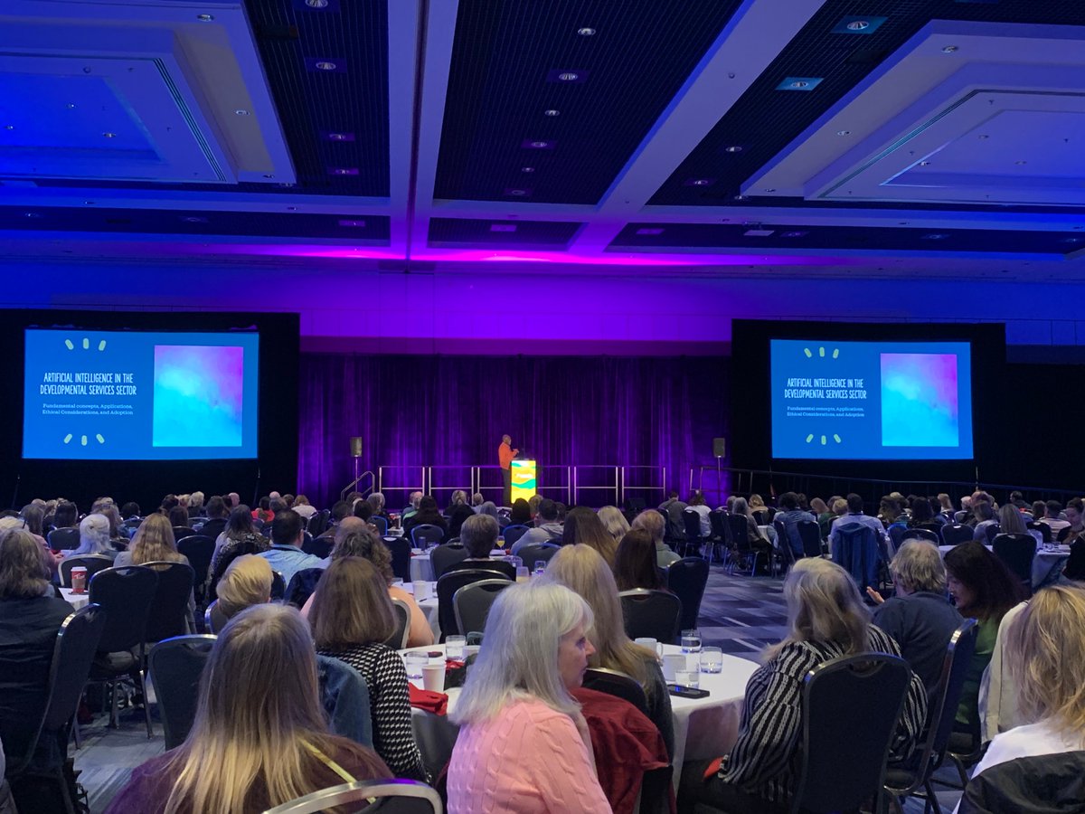 oasisontario's tweet image. Main Plenary Session
Artificial Intelligence in Developmental Services 
At #OASISConf26, we're exploring what #artificial intelligence means for DS agencies: the opportunities, the risks, the ethics, and how to lead responsibly through. Are you ready?