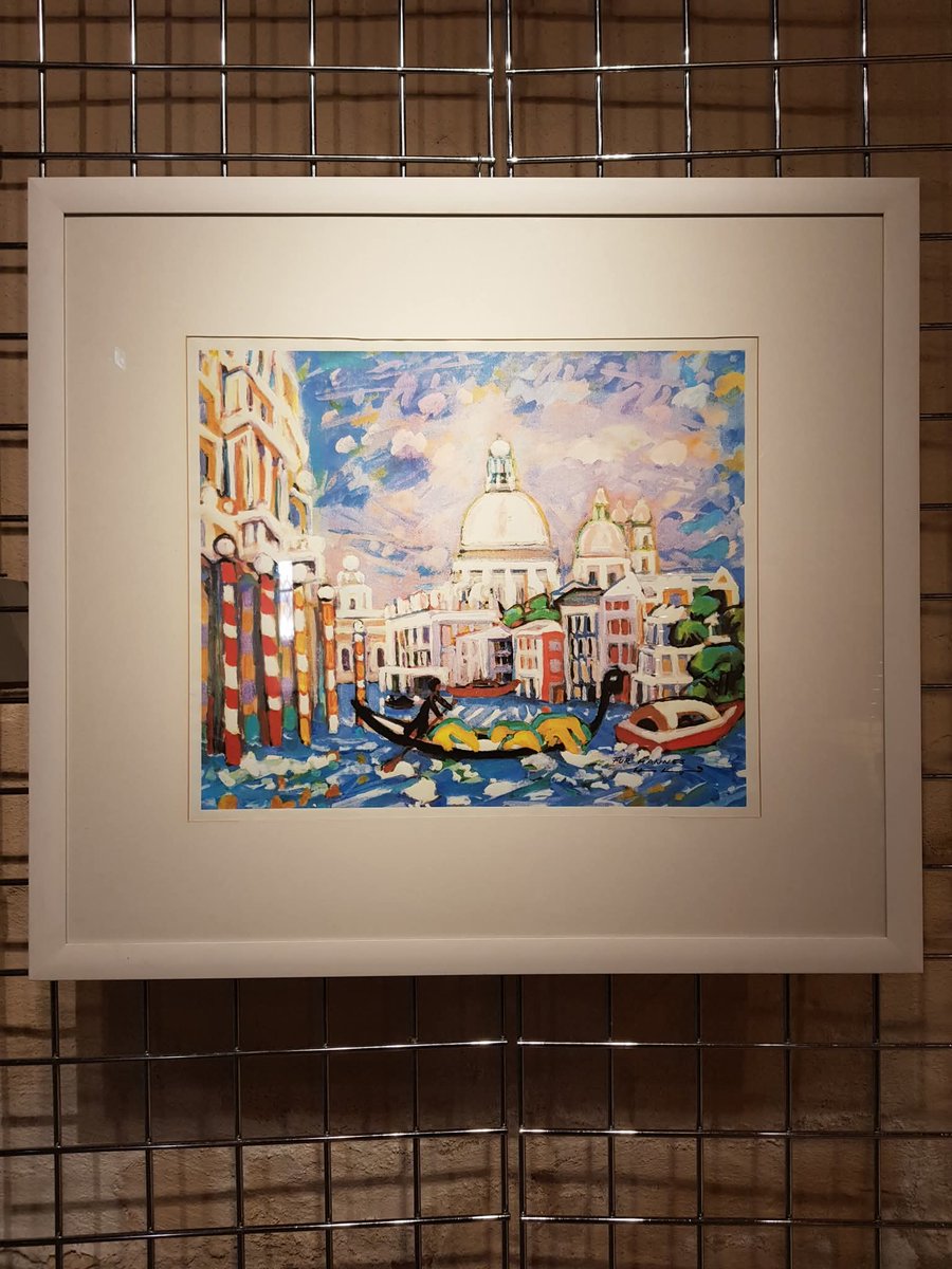 Karpfenmuseum's tweet photo. Endspurt: Noch bis zum 29.04. ist in den Museen im Alten Schloss die #Sonderausstellung "Kunst im Schloss – Malerei, Grafik, Art Foulard von Hanns Schwarzmaier" 👨‍🎨 zu sehen. #Ausstellung #Museum #MuseenEntdecken #Franken #VisitFranconia https://t.co/JM7QfGGWV5