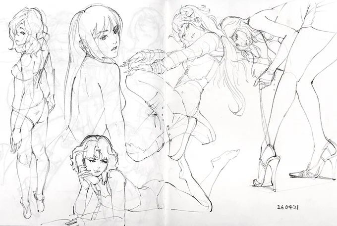 落書き配信スタートします。
drawing practice https://t.co/QJZAsEybbj 