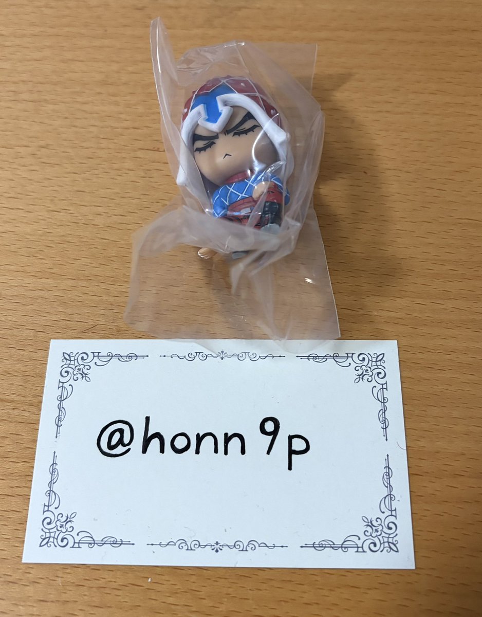 honn9p's tweet photo. 【交換】
ガチャ ガチャガチャ 肩ズンFig. 
ジョジョの奇妙な冒険 黄金の風vol.1

譲)ミスタ

求)ジョルノ

舞浜or都内手渡し>郵送希望

検索からもお気軽にお声掛けください。 https://t.co/L4j6jQgkee