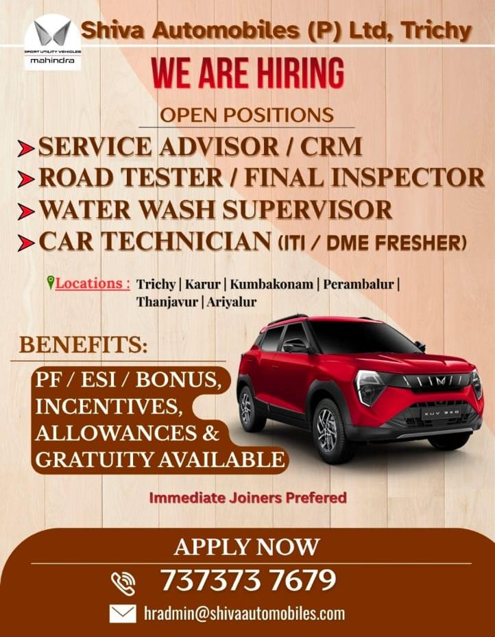MAHINDRA SHIVA AUTOMOBILES PVT LTD tweet media