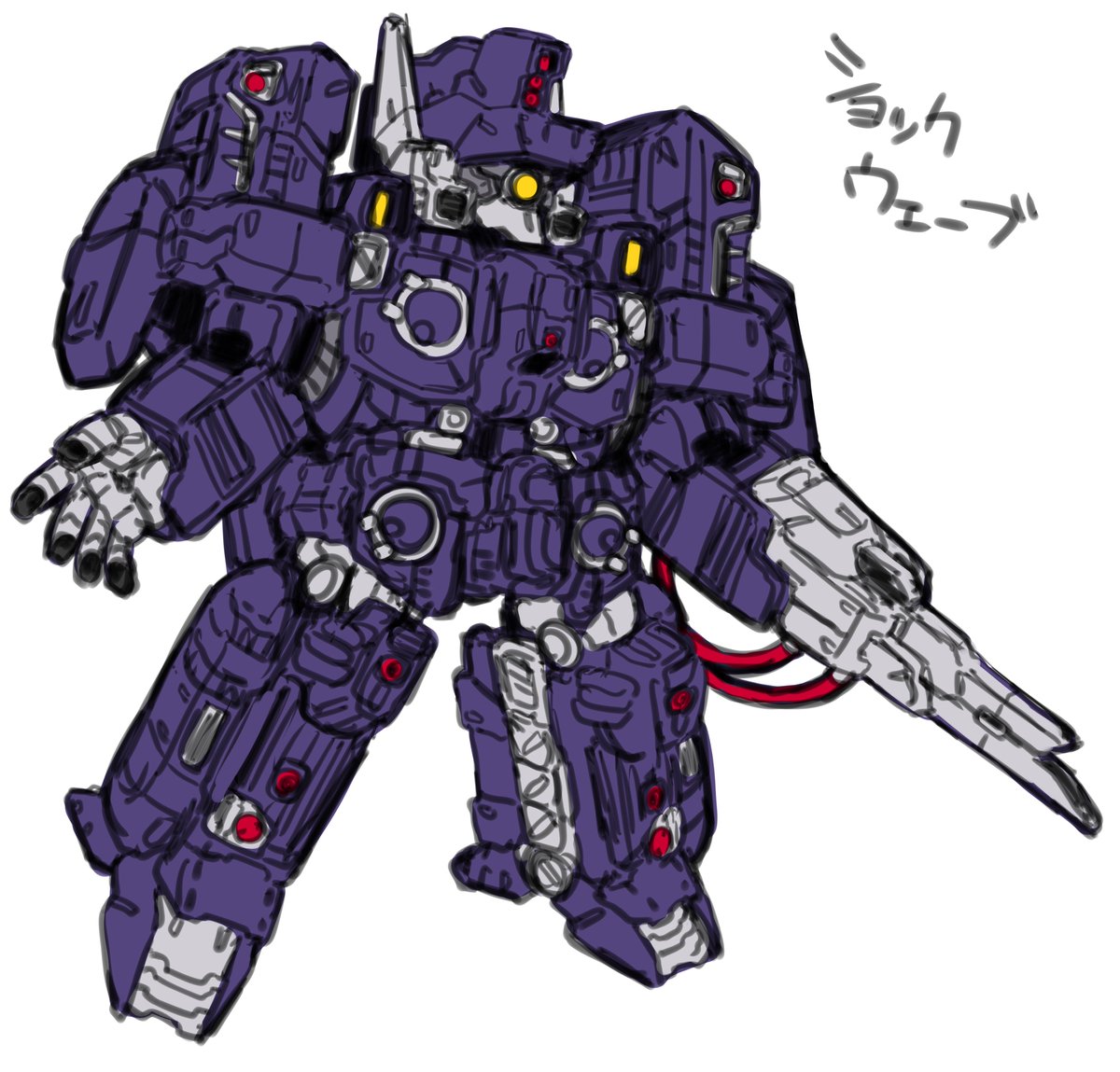 ショックウェーブ
こいつは前描いたのがお気に入りなので再掲