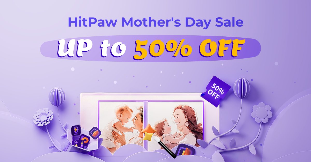 HitPawPhotoAI's tweet photo. Get Up to 50% Discount this Mother's Day.

✨ Upscale Photos to 8K
🎨 Generate images with the latest GPT Image 2

👉https://t.co/XNmcrZbGhL

#HitPawFotorPea #PhotoEnhancer #ImageUpscaler #AIImage https://t.co/98l74rjyq9