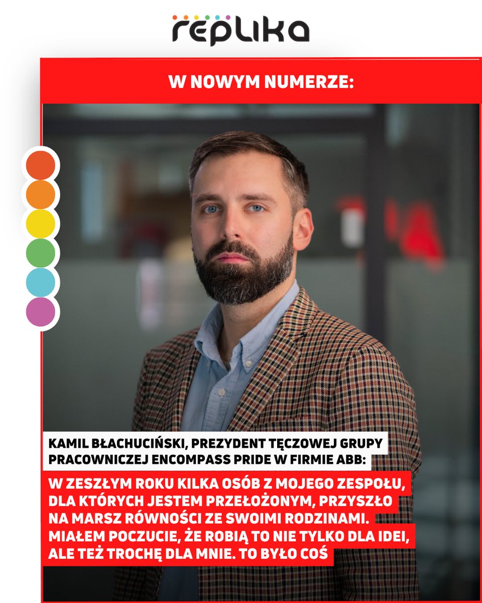 Magazyn LGBTQIA „Replika" tweet media