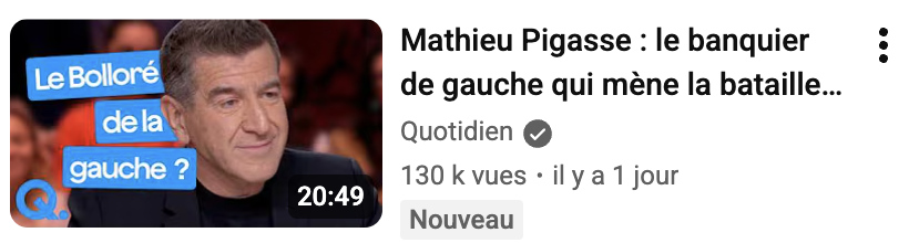 Est ce qu'on peut ARRÊTER de comparer un PANTOUFLEUR à 200 millions de patrimoine tout cassé, obtenus dans les médias à coup de subventions,

avec un ENTREPRENEUR comme Bolloré qui possède 10 MILLIARDS dans l'industrie, le transports, la logistique, l'énergie ou la publicité