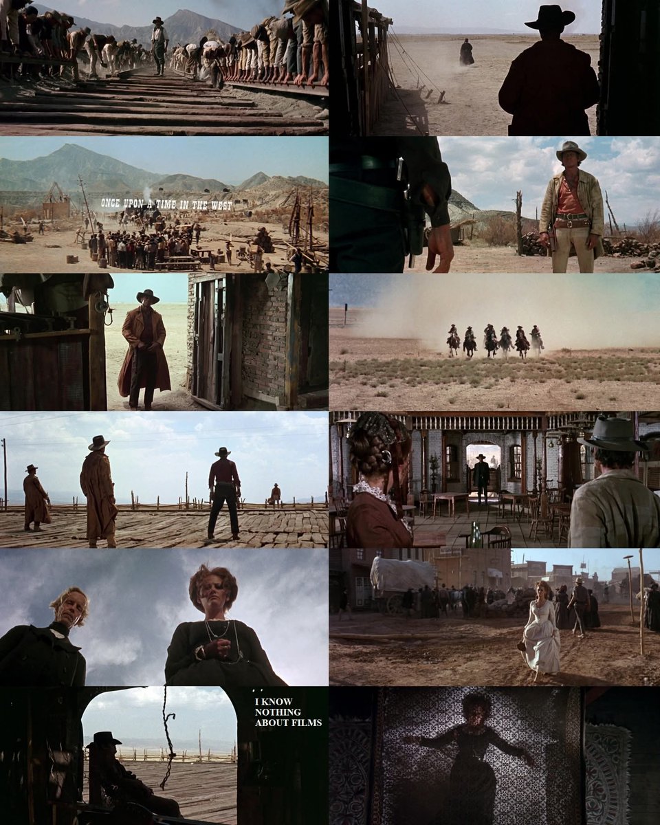 CinePensar's tweet image. Hoy Cine #Classics @TRECE_es de los mejores #western “Hasta que llegó su hora" (Once upon a time in the West, Sergio Leone, 1968)
Henry Fonda, Claudia Cardinale, Charles Bronson y Jason Robards

Desde su primer fotograma, uno percibe q está asistiendo a algo q lo va a desbordar
