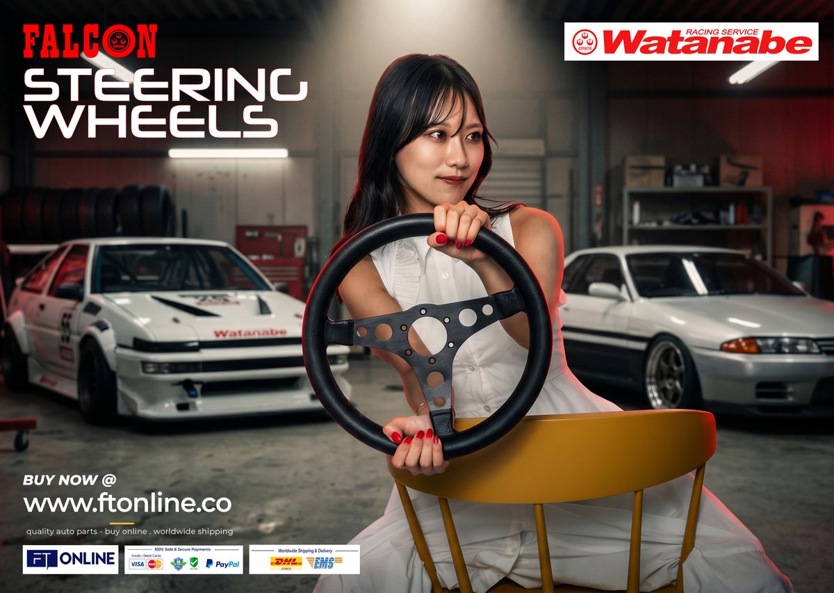 FascoTrading's tweet photo. RS Watanabe Falcon Steering Wheel Limited Edition - Silver / Black

Buy Now @ https://t.co/lNDzxKMSzY

Made in Japan 🇯🇵 - Worldwide Shipping

* Limited Stocks Available

#FalconJapan #watanabe #ftonline #limitededition #silver #black #rswatanabe https://t.co/EU3Ggduvq4