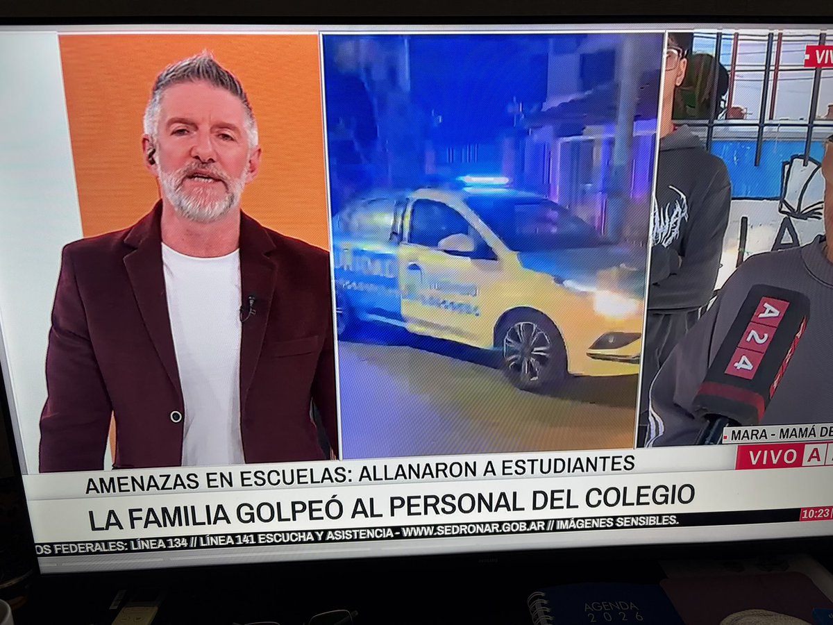 Toda la razón del mundo <a href="/luisnovaresio/">luis novaresio</a> ! En la época mía, si te portabas mal en el cole , te retaban. Hoy van a retar al docente … todo al revés. Los adultos, incluido los padres , perdieron toda autoridad, todo se dialoga… y nooo , hay cosas que no se dialogan