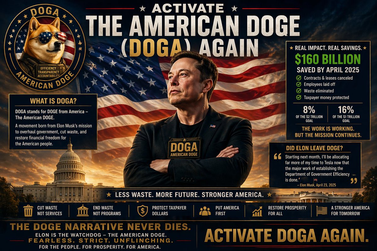 AMERICAN DOGE -$DOGA tweet media