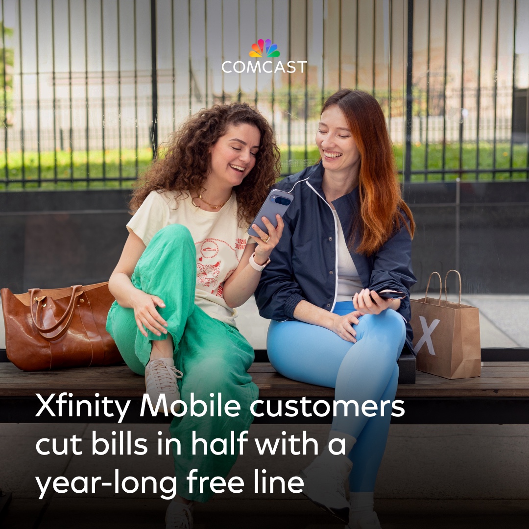 comcast's tweet photo. We’re delivering affordable, reliable, and secure internet with best-in-class WiFi and simple, all-in pricing guaranteed for five years – helping Americans stay connected to what matters most, today and for decades to come.