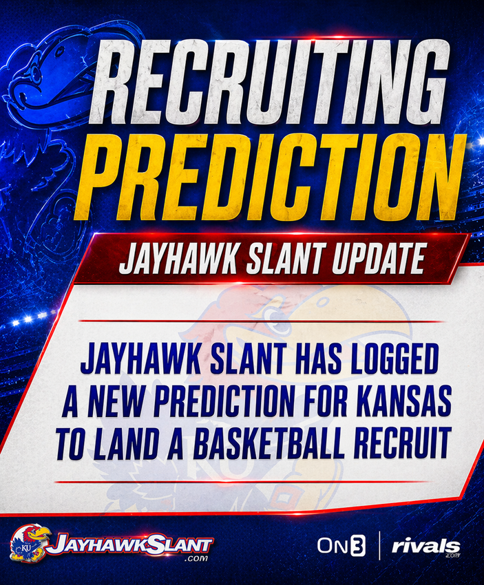 JayhawkSlant's tweet image. Recruiting Intel: We have logged a prediction on the basketball side. #kubball

More:
on3.com/boards/threads…