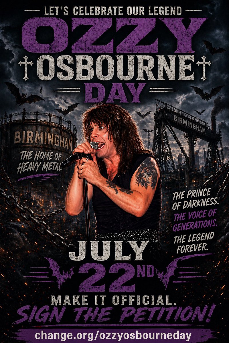 Ozzy Osbourne Day tweet media