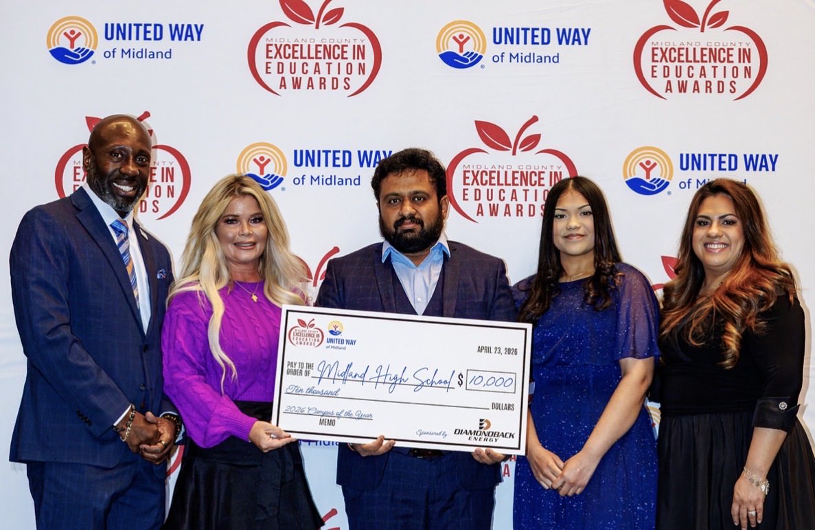 Midland_ISD's tweet image. MISD showed up in a big way at this year’s United Way of Midland Excellence in Education Awards! 🎉

We are so proud of the outstanding educators and campuses recognized for their impact, dedication, and commitment to student success:

✨ Unsung Hero of the Year: Juanita