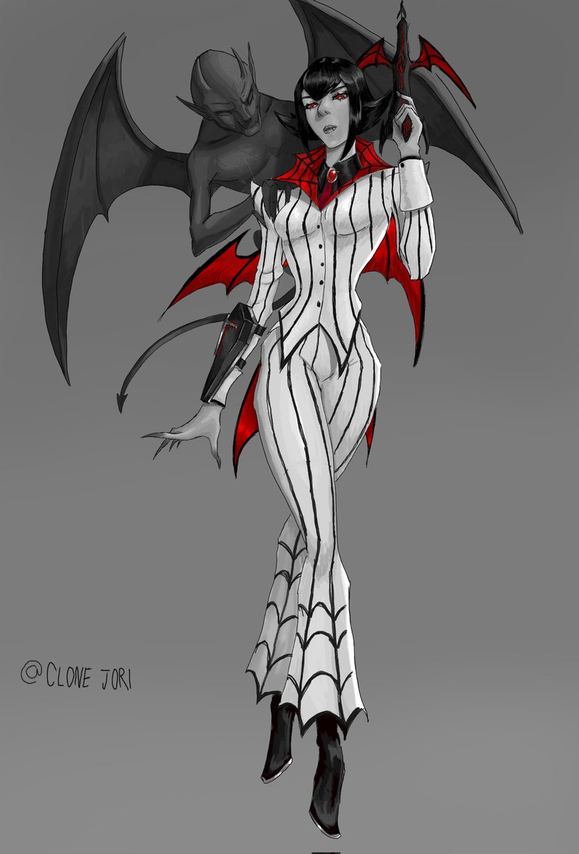 clonejori's tweet photo. Fright Night Quinn🧛‍♀️🦇

#LeagueOfLegends #Quinn https://t.co/b1SPUW7RhV