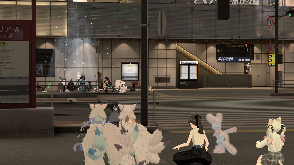 Usemame_VRC's tweet photo. （1/4）前日、路上ライブの写真 #VRSJK
①②20260422 0152さばねこキッチンさん（さばねこくらぶ/SAVA.6447）
③0229 集合写真
④0236 風景 https://t.co/zePzifSm5K