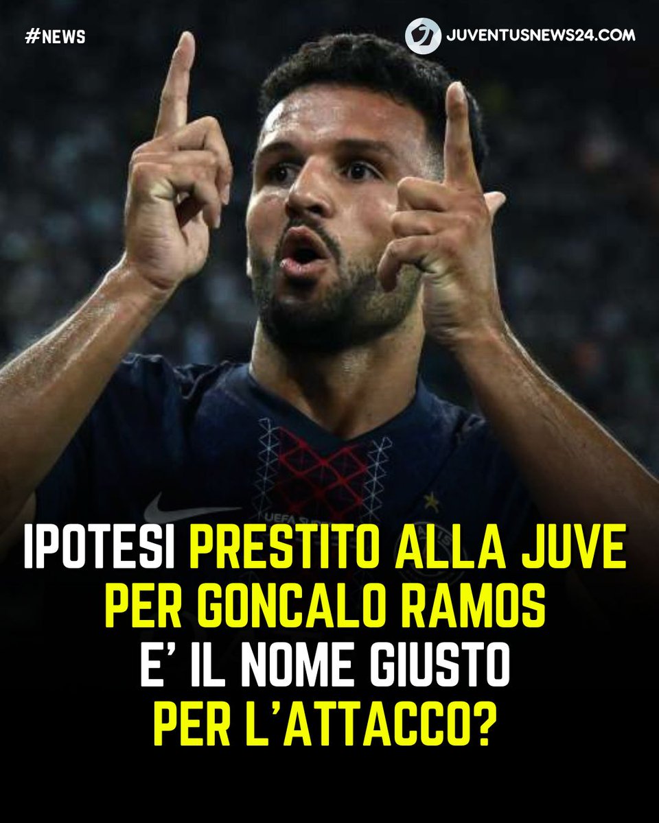 junews24com's tweet image. 🧐Come riferito dal Corriere dello Sport, il nome di #GoncaloRamos resta nella lista della #Juve e dalla Francia confermano che il calciatore è in uscita dal PSG

👉L'ipotesi principale è quella del prestito in estate. Una soluzione che accontenterebbe entrambe le squadre