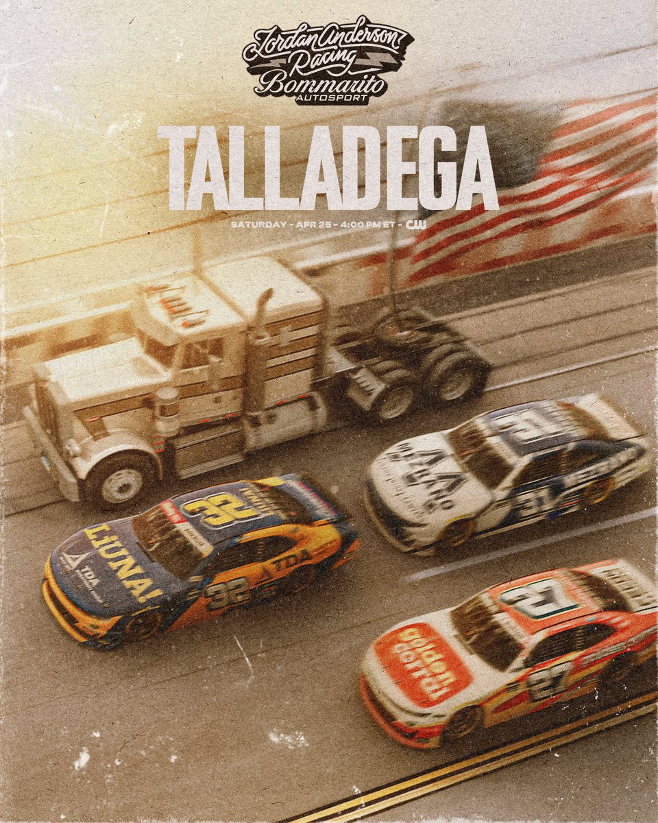 JARnascar's tweet image. TALLADEGA‼️

#NASCAR 👇🏻
