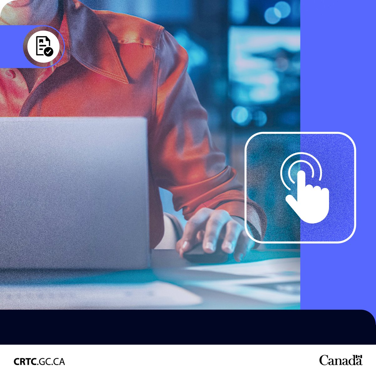 CRTCeng's tweet image. We are making it easier for consumers to manage their Internet and cellphone plans on their own. 📱💻

Learn more about what’s changing and how it will help you: canada.ca/en/radio-telev…

#ConsumerProtection