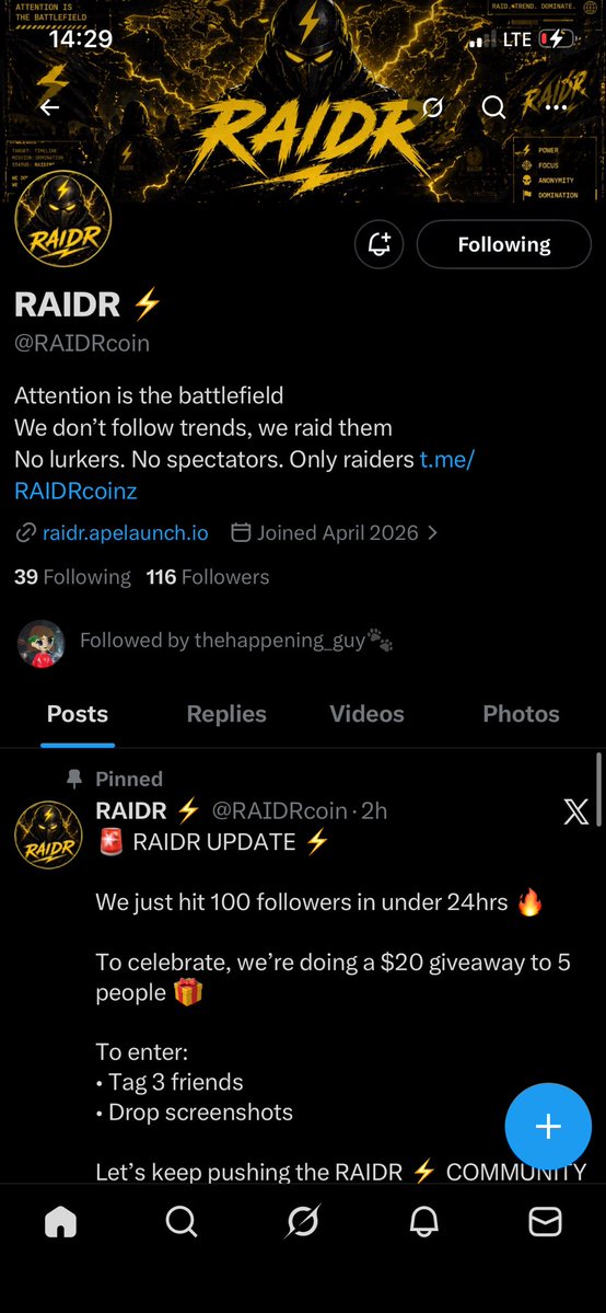 CONFIDENCE tweet media