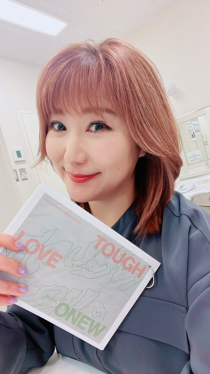 今日から大阪ORIX劇場にてSHINeeのオンユさんのファンミ「TOUGH