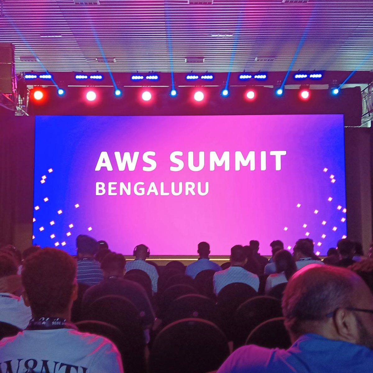 vfirstt's tweet photo. 2 days at the AWS Summit Bengaluru 2026
→ Insights
→ Hands-on learning
→ Real-world AI + cloud innovation
Learning isn’t optional.
It’s how we stay relevant.
#AWSSummit #AI #Cloud #LearningCulture #vfirstt https://t.co/1n3iZjOXzc