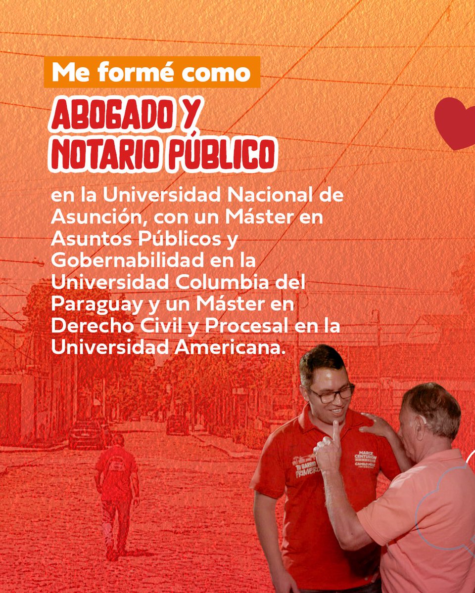 marcecenturion's tweet photo. Te cuento más sobre mi preparación académica y trayectoria política!🚩 https://t.co/IW3s7QV28x