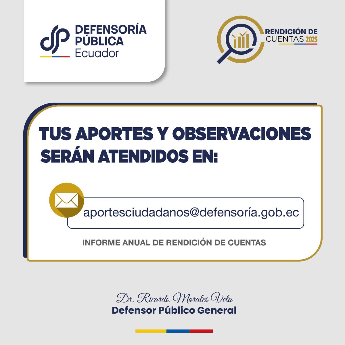 Defensoría Pública del Ecuador tweet media