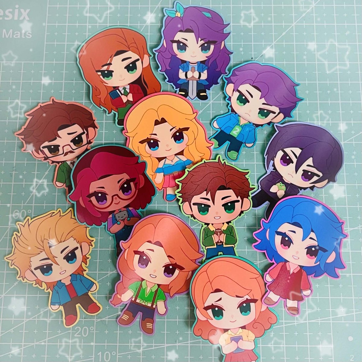 ahcy_draws's tweet image. I’ll be giving away FREE SDV BACHELOR KITTY KEYCHAINS and SDV STICKERS tomorrow, April 25 - 3PM, at the Festival of Seasons! ✨💖

See you guys! 
#SDV #stardewvalley
