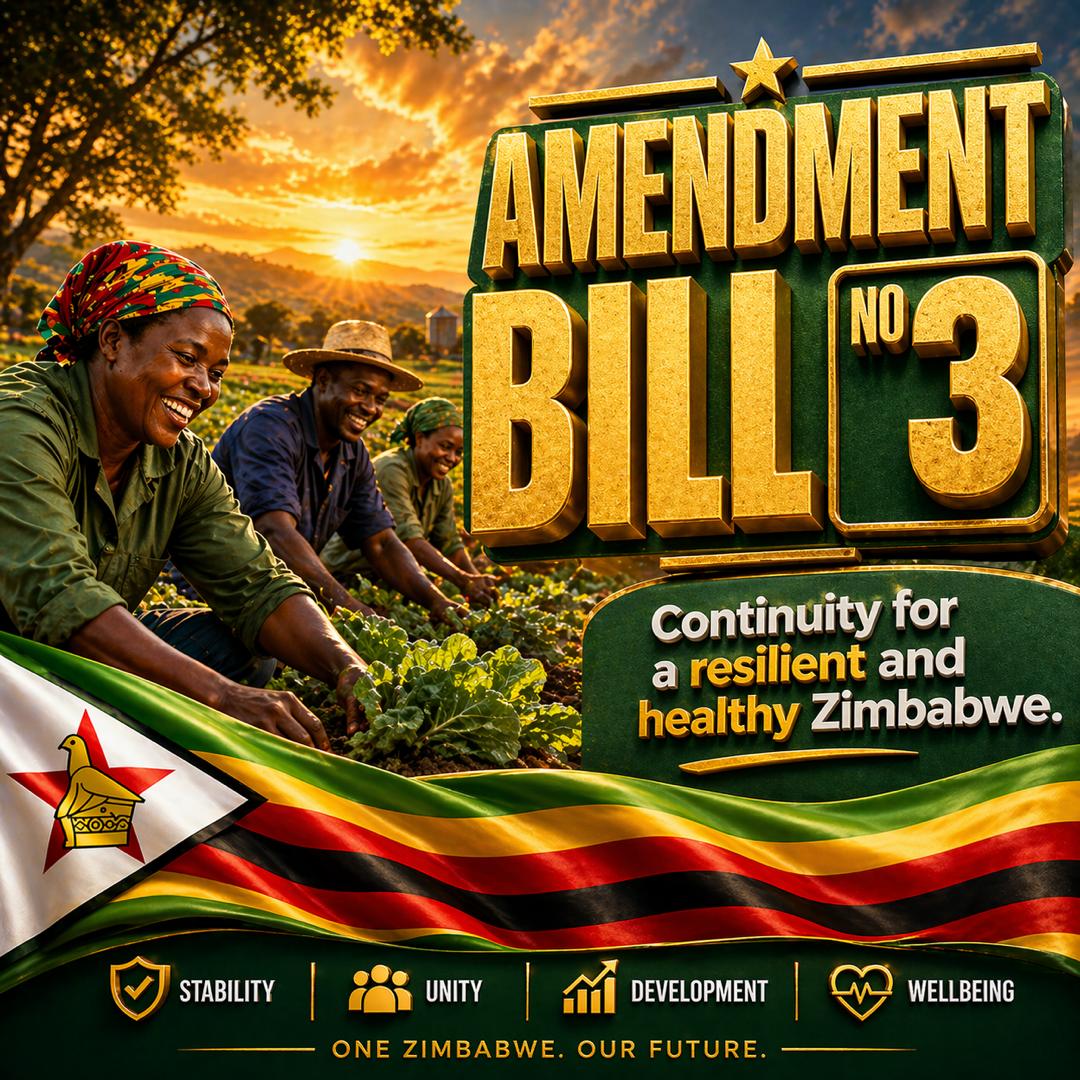 makedenge1's tweet image. 🇿🇼​Continuity for a resilient and healthy Zimbabwe.🇿🇼 

Our farmers are the backbone of this nation. 

CAB3 provides the stability required to keep our fields green and our economy growing.

 #Resilience #Stability #ZimbabweOurFuture